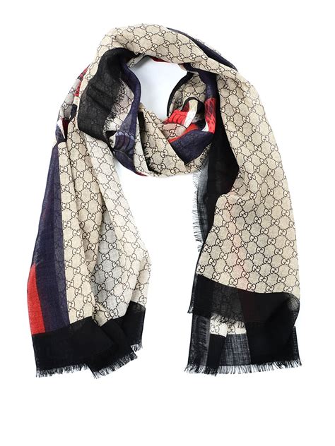 white gucci scarves|gucci scarf clearance.